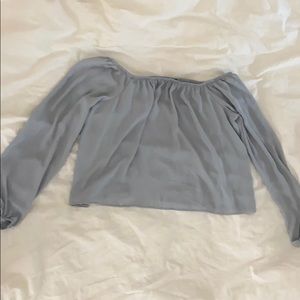 over the shoulder blouse